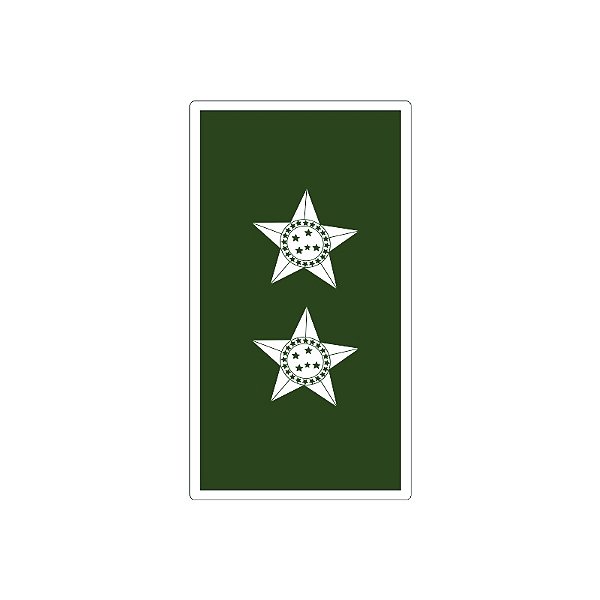 Divisa Emborrachada 1° Tenente