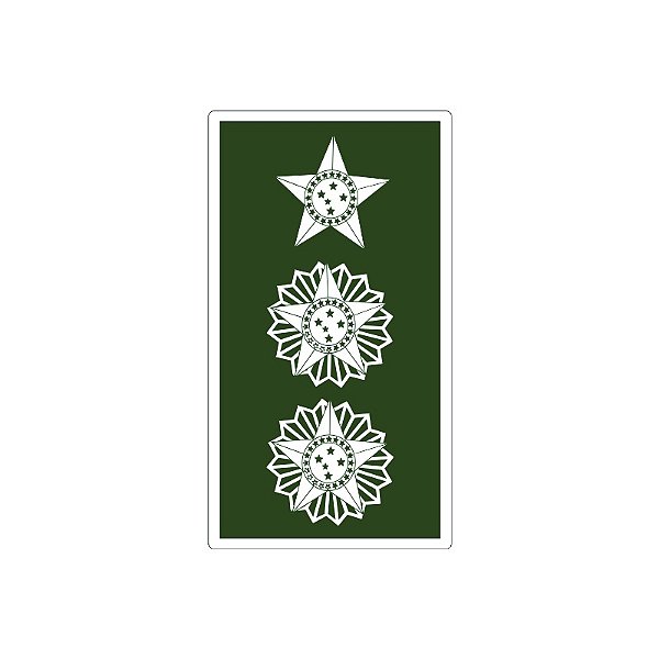 Divisa Emborrachada Tenen. Coronel