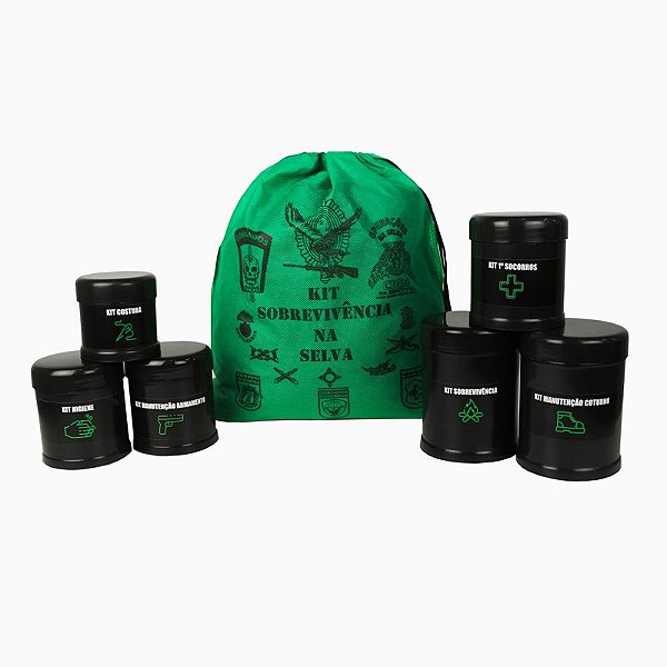 Kit Sobrevivência Na Selva