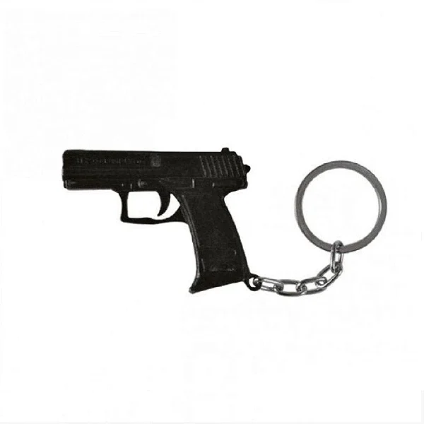Chaveiro Pistola USP Compact .45 Bélica em Zamac Colecionável