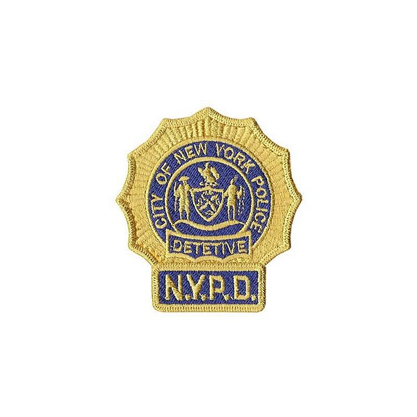 Patch Bordado Tcon y Police com Fecho de Contato