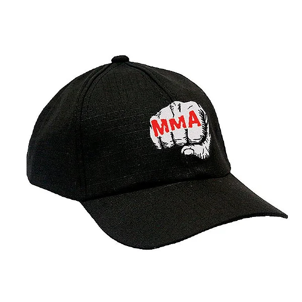 Boné Preto Militar Ripstop MMA