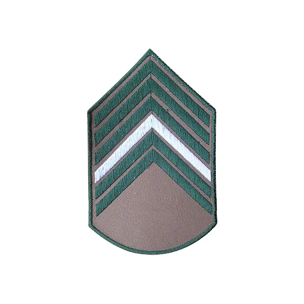 Divisa Bordada 1° Sargento Bege