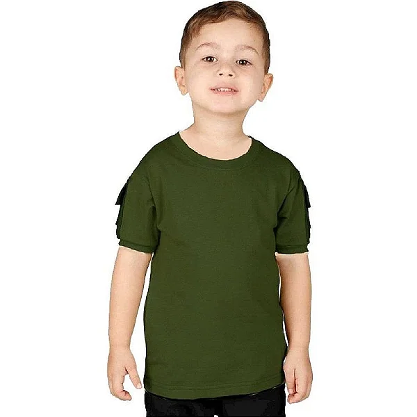 Camiseta Infantil Ranger | Verde Escuro
