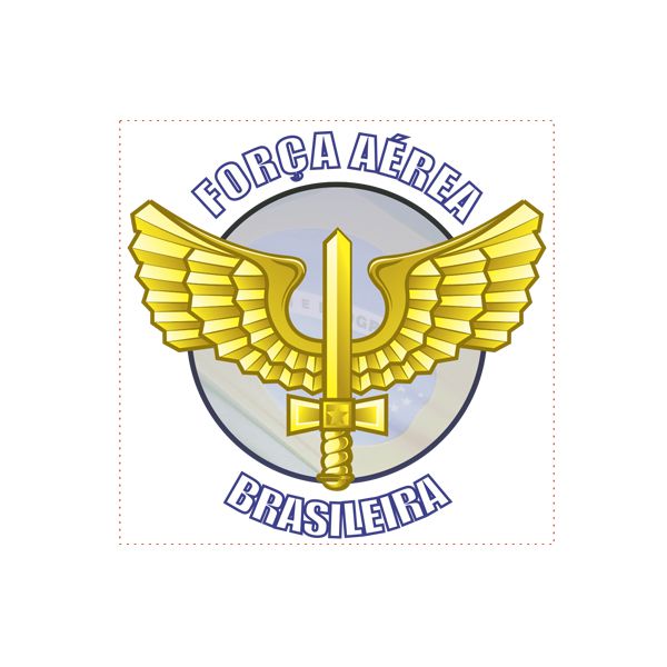 Adesivo FAB - Força Aérea Brasileira
