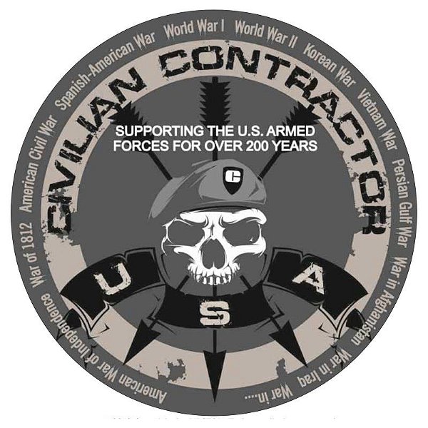 Adesivo Civilian Contractor