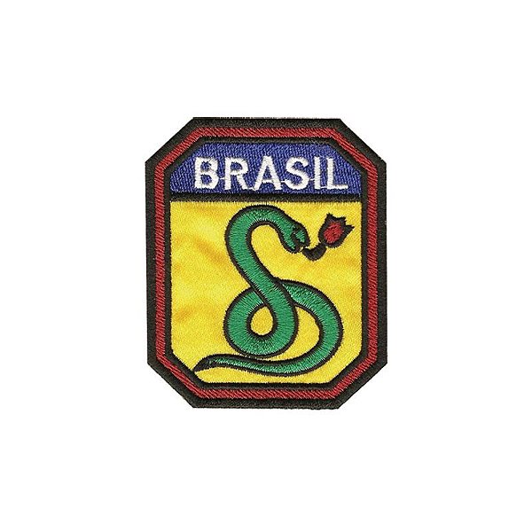 Patch Bordado FEB com Fecho de Contato