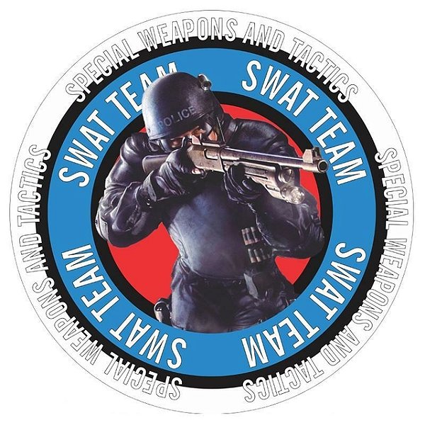 Adesivo Swat Team