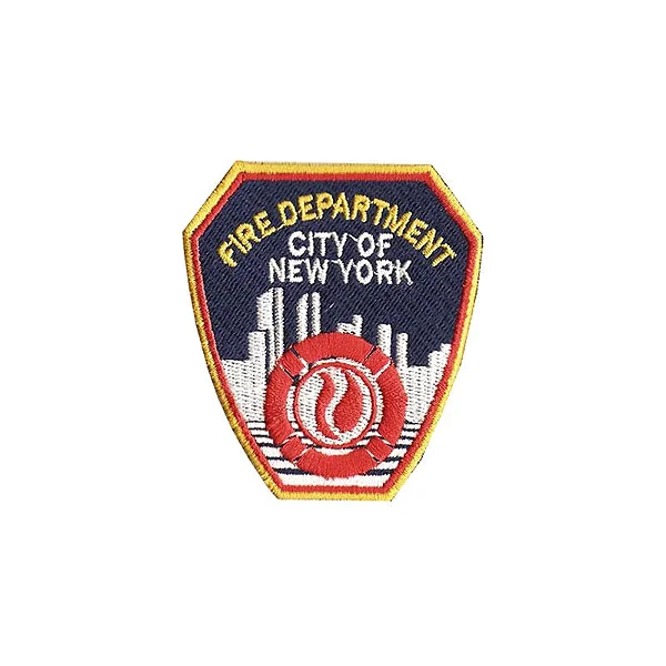 Bordado Termocolante Fire Dep New York