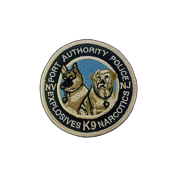 Bordado Termocolante K9 Explosives Narcotics