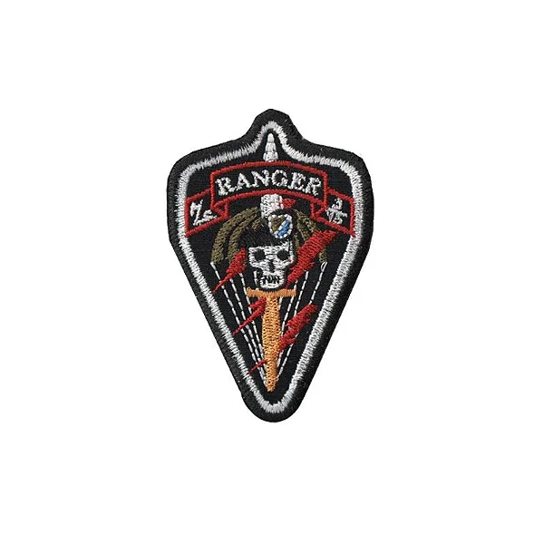 Bordado Termocolante Ranger Caveira