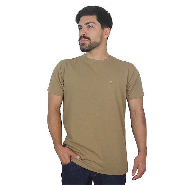 Camiseta Masculina Basic Rust | Coyote