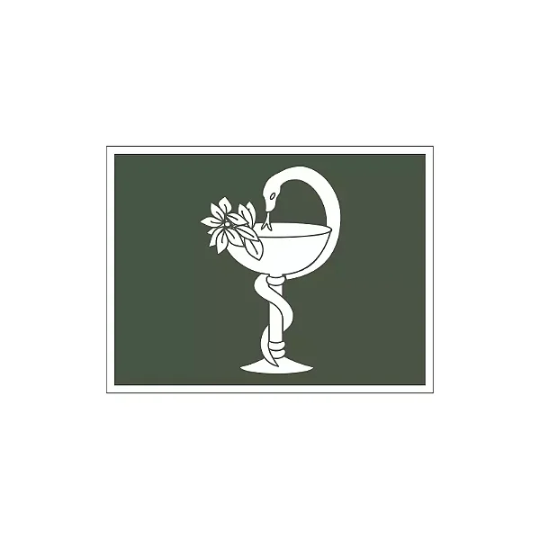 Distintivo Emborrachado Farmacêutico