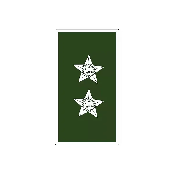 Divisa Emborrachada 1° Tenente
