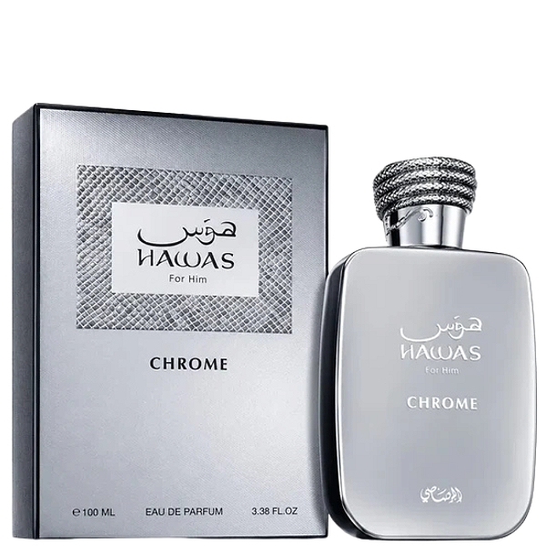 Perfume Hawas Chrome - Unissex - Rasasi