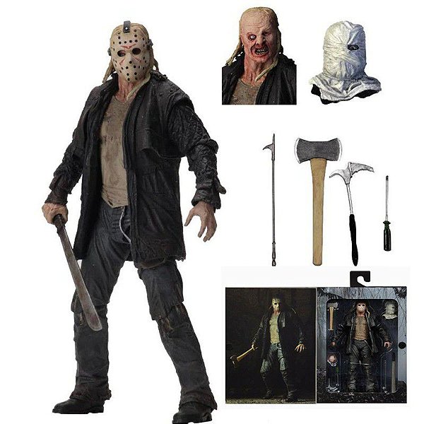 Action Figure Jason Voorhees Sexta Feira 13 - NecaToys