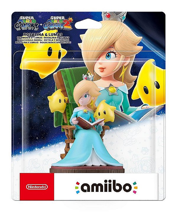 Amiibo de Rosalina e Lumas Super Mario Galaxy + Super Mario Galaxy 2