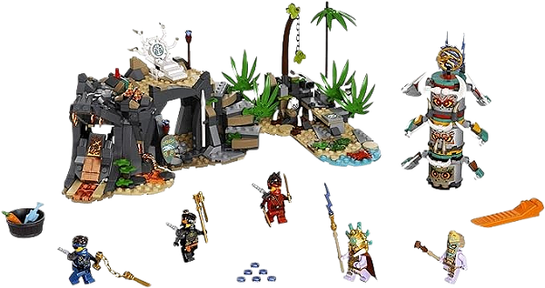 Blocos de Montar Aldeia dos Guardiões - Ninjago Legacy