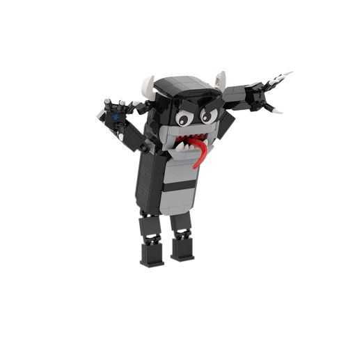 Blocos de Montar Black Bear - Rainbow Friends