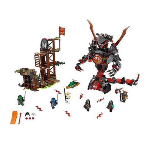 Blocos de Montar O Alvorecer a Ferro e Fogo Ninjago
