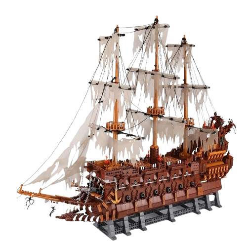 Blocos Holandês Voador 3652 peças - Piratas do Caribe
