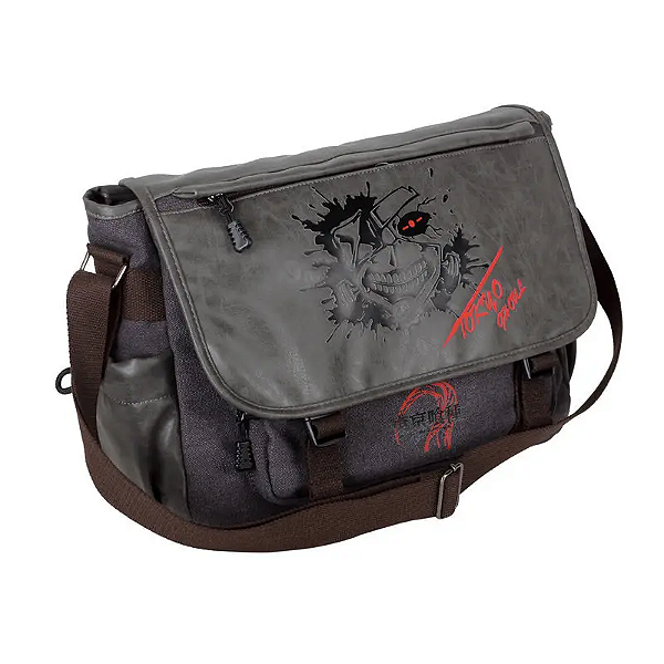 Bolsa de ombro em Lona e Corino Tokyo Ghoul