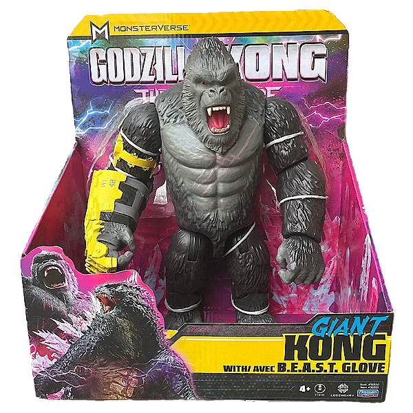 Boneco Giant Kong Beast Glove - Godzilla Vs Kong The New Empire Playmates