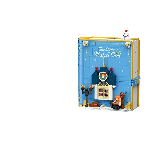 Book A Pequena Vendedora de Fósforos - Blocos de Montar