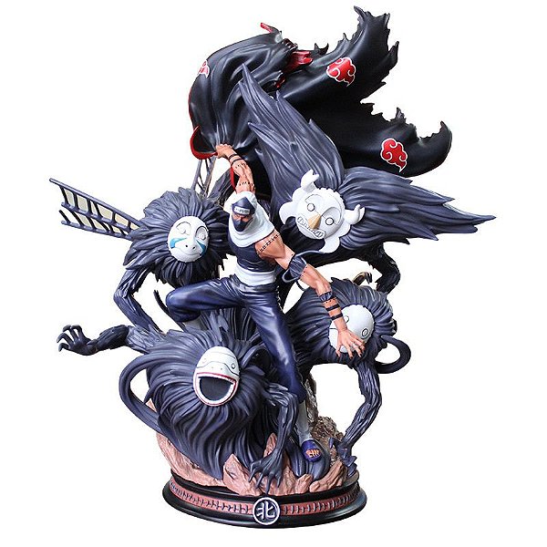 Diorama Kakuzu Akatsuki 45Cm Naruto Shippuden - Surge Studio