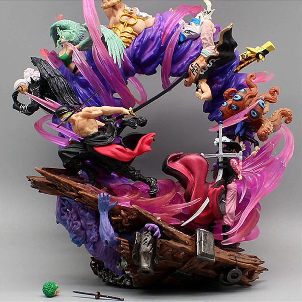 Diorama Roronoa Zoro Onigashima Battle Heel - One Piece