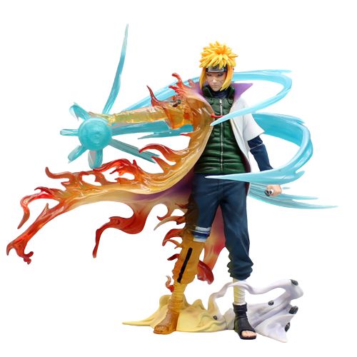 Estátua Minato Namikaze Rasengan Naruto