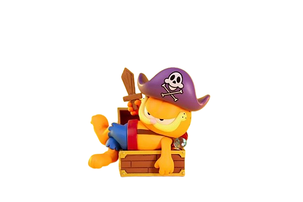 Figure Garfield Wooden Sword Pirate - Pop Mart Original