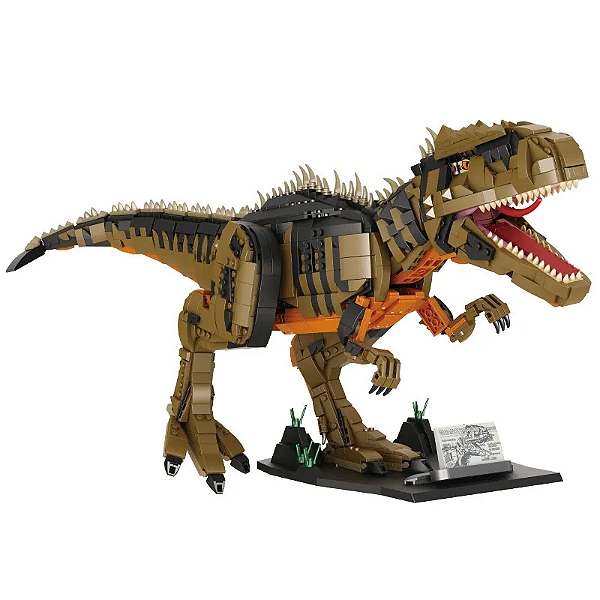 Giganotosaurus 75CM - Blocos de Montar
