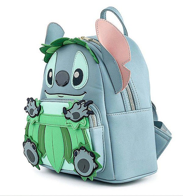 Mochila Disney Lilo e Stitch em Corino