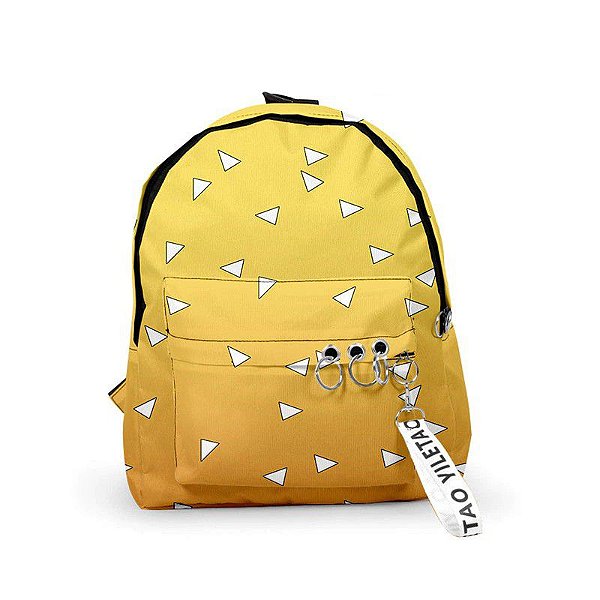 Mochila Escolar Demon Slayer - Zenitsu Agatsuma