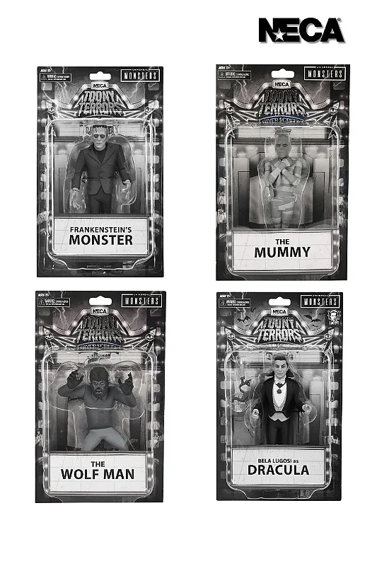 NECA Action Figures Universal Monsters Toony Terrors Series 10
