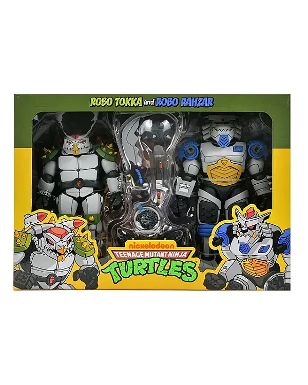 NECA Tartarugas Ninja Robo Tokka & Rahzar 2-Pack