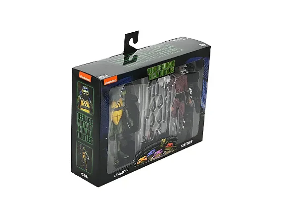 NECA Teenage Mutant Ninja Turtles Rooftop Battle 2-Pack