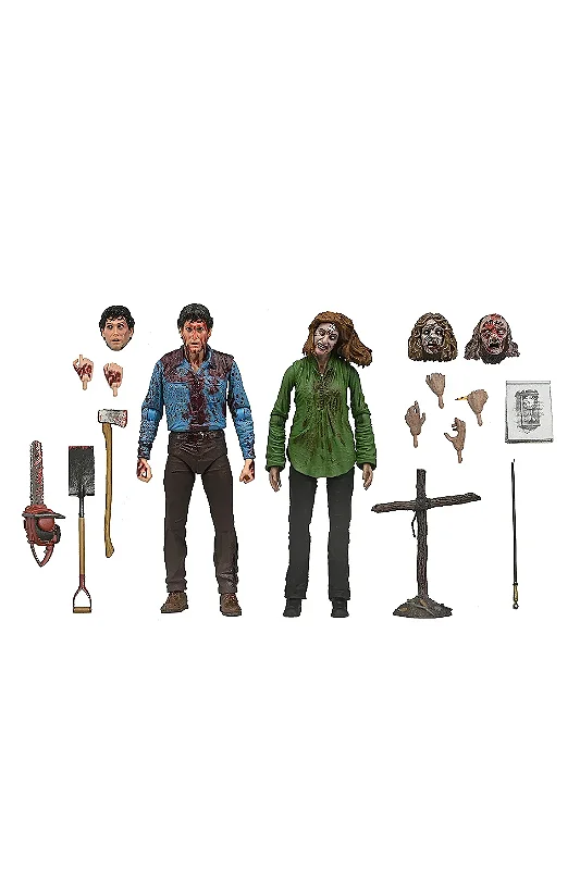 NECA The Evil Dead Bloody Ash & Cheryl Williams 2-Pack