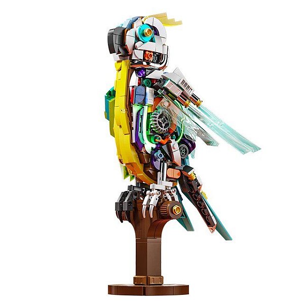 Parrot Mecânico 688 peças - Blocos de Montar