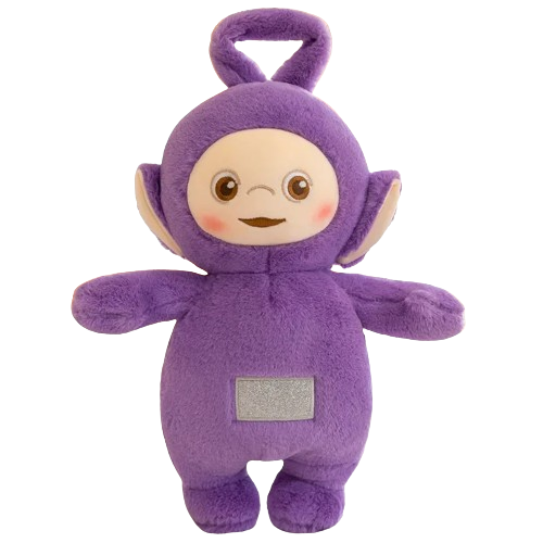 Pelúcia Teletubbies Tinky-Winky 30Cm