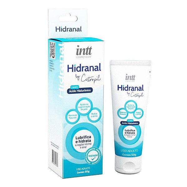 Hidranal Lubrificante Hidratante Anal com Ácido Hialurônico