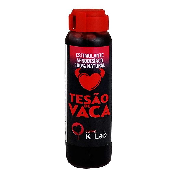 Tesão de Vaca Estimulante Afrodisíaco Natural 10ml
