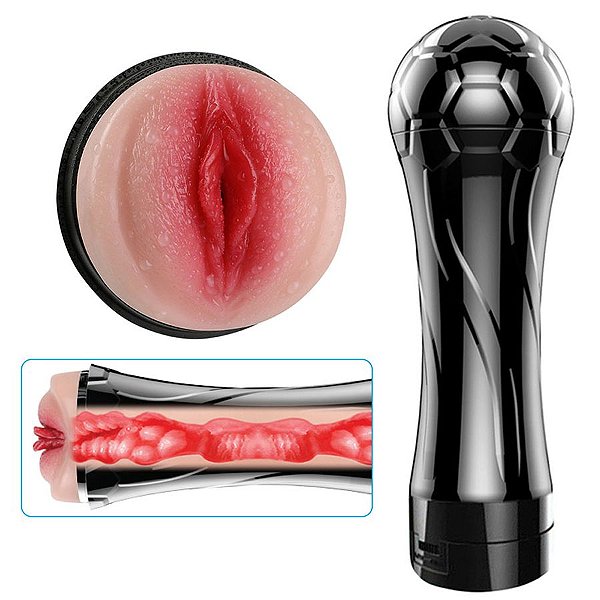 Masturbador Masculino com Vibrador