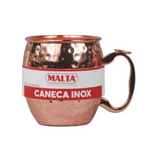 Caneca Moscow Mule Cerveja Cobreada 500Ml Malta
