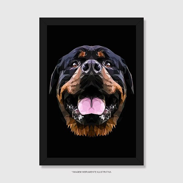 Quadro Rottweiler - Modelo 2