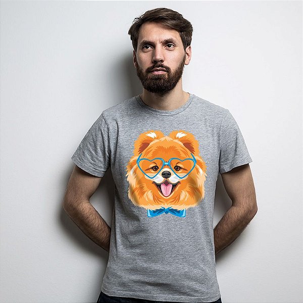 Camiseta Spitz Alemão - Lulu da Pomerânia Macho