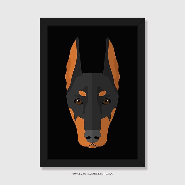 Quadro Doberman - Modelo 2