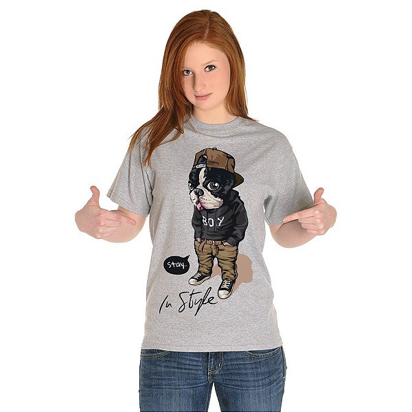 Camiseta Baby Look Cachorro - Stay in Style