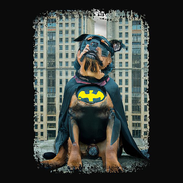 Camiseta Rottweiler Batman - Cão Bandido - Camisetas de Cachorro ...